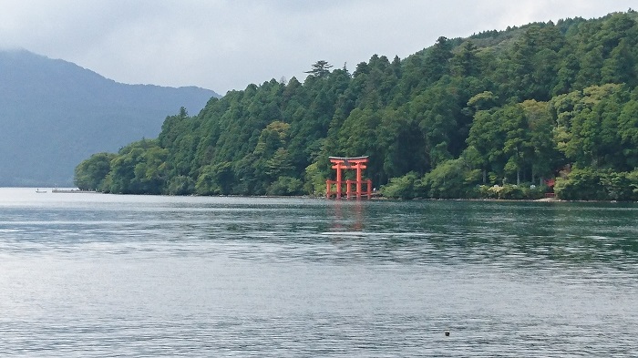 箱根神社と芦ノ湖周辺にジブリ「もののけ姫」の気配を感じる