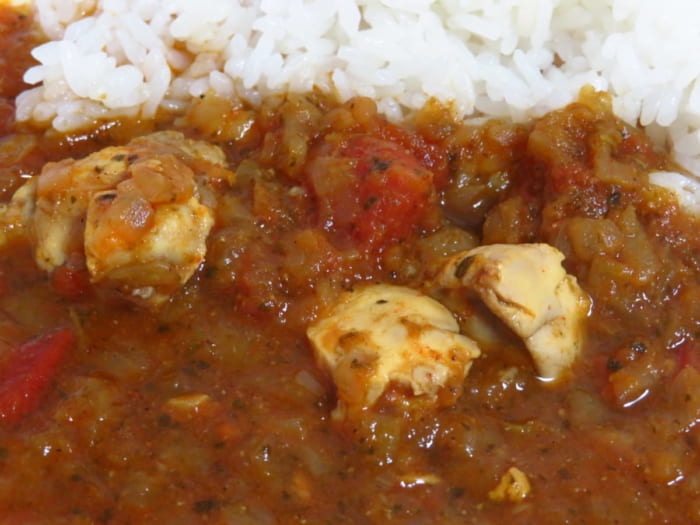 羊の脳みそカレーに挑戦!
