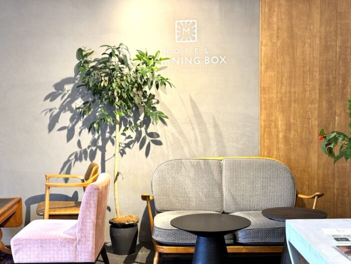 大阪・長堀橋にあるおしゃれなホテル「MORNING BOX」に併設したカフェ「MORNING BOX CAFE」