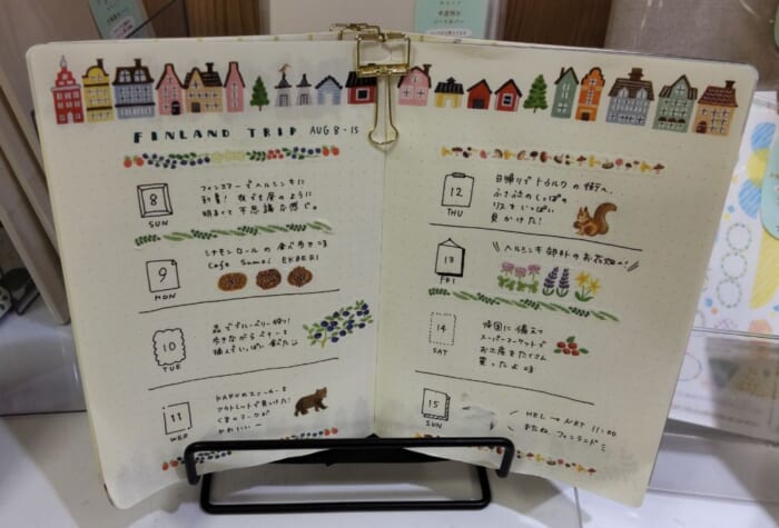 池袋のロフト　試し押しもできる！　いち推しのスタンプが集結！