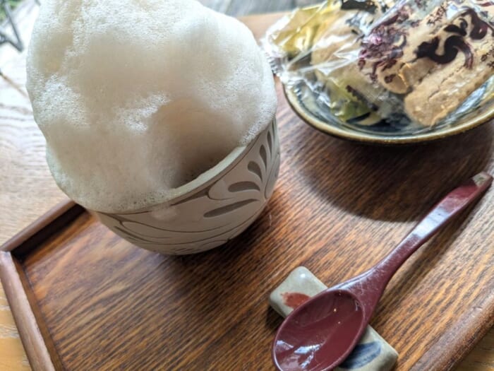 沖縄の「ぶくぶく茶」って何？壺屋やちむん通りのカフェで楽しんでみた！