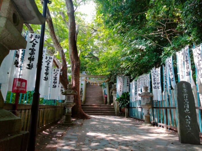 海に浮かぶ神秘の島のパワースポット―八百富神社の弁財天に開運祈願をしよう！