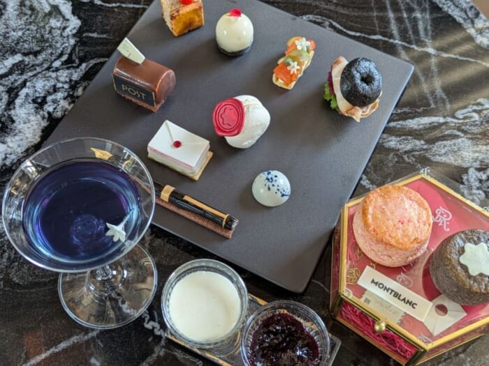 セントレジスバーで過ごす大人時間「セントレジスアフタヌーンティー with モンブラン」