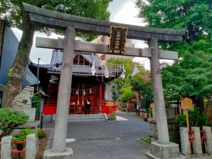 隅田川で江ノ島弁財天！？下町・両国に鎮座する江島杉山神社