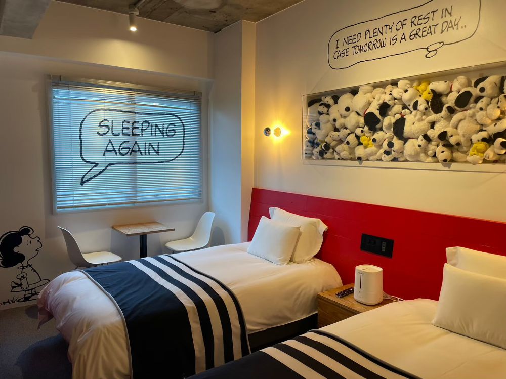 スヌーピー好き集合！PEANUTS HOTELで、PEANUTSの世界観に癒されよう