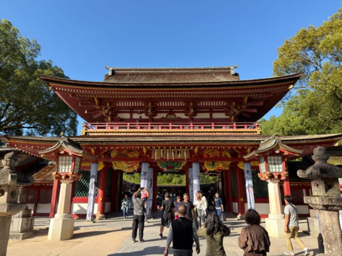 【太宰府天満宮】今しか見られない、飛梅の仮殿