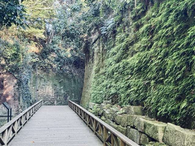 冬の平日朝イチ猿島が、ラピュタの世界観に最も近い説