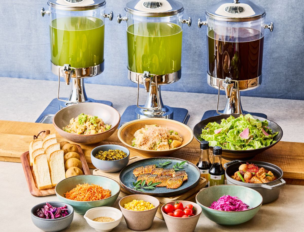 モーニングビュッフェを楽しめる伊右衛門カフェが心斎橋に誕生！