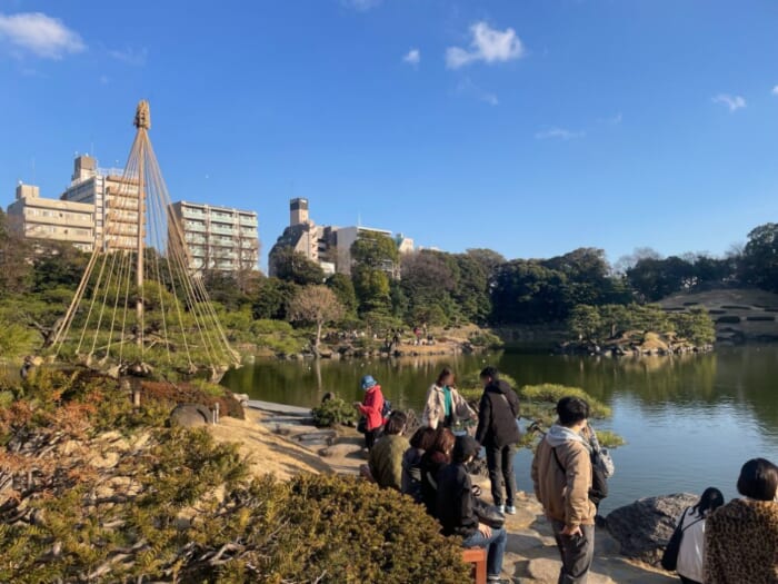 生き物の生きざまを身近に感じられる場所、清澄庭園。-東京都　江東区
