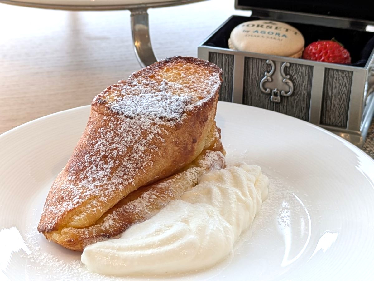 お仕事帰りの時間もOK! 難波から10分のホテルで「ベイサイドアフタヌーンティー」