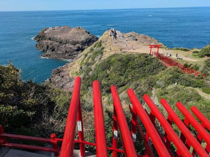 赤と青の世界を旅する 山口のおすすめドライブ フォトスポット